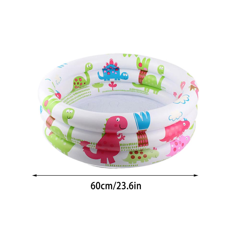 60/90cm Inflatable Baby Swimming Pool Portable Children Soft PVC Round Paddling Pool Toddler outdoor Garden Water Game supplies