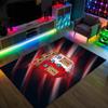 Braga FC Design Crystal Velvet Carpet Cozy Non?Slip Printed Rug For Bedroom Living Room Entrance