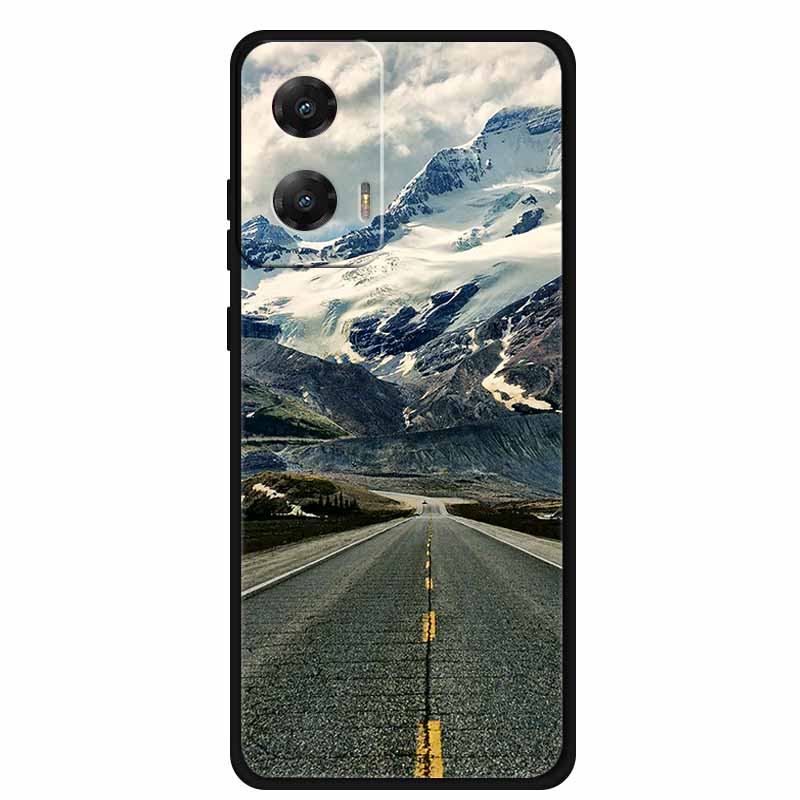 For Moto G85 5G Case TPU Animals Soft Silicone Back Cover Phone Cases For Motorola Moto E14 MotoG85 Wolf Protective Cool funda