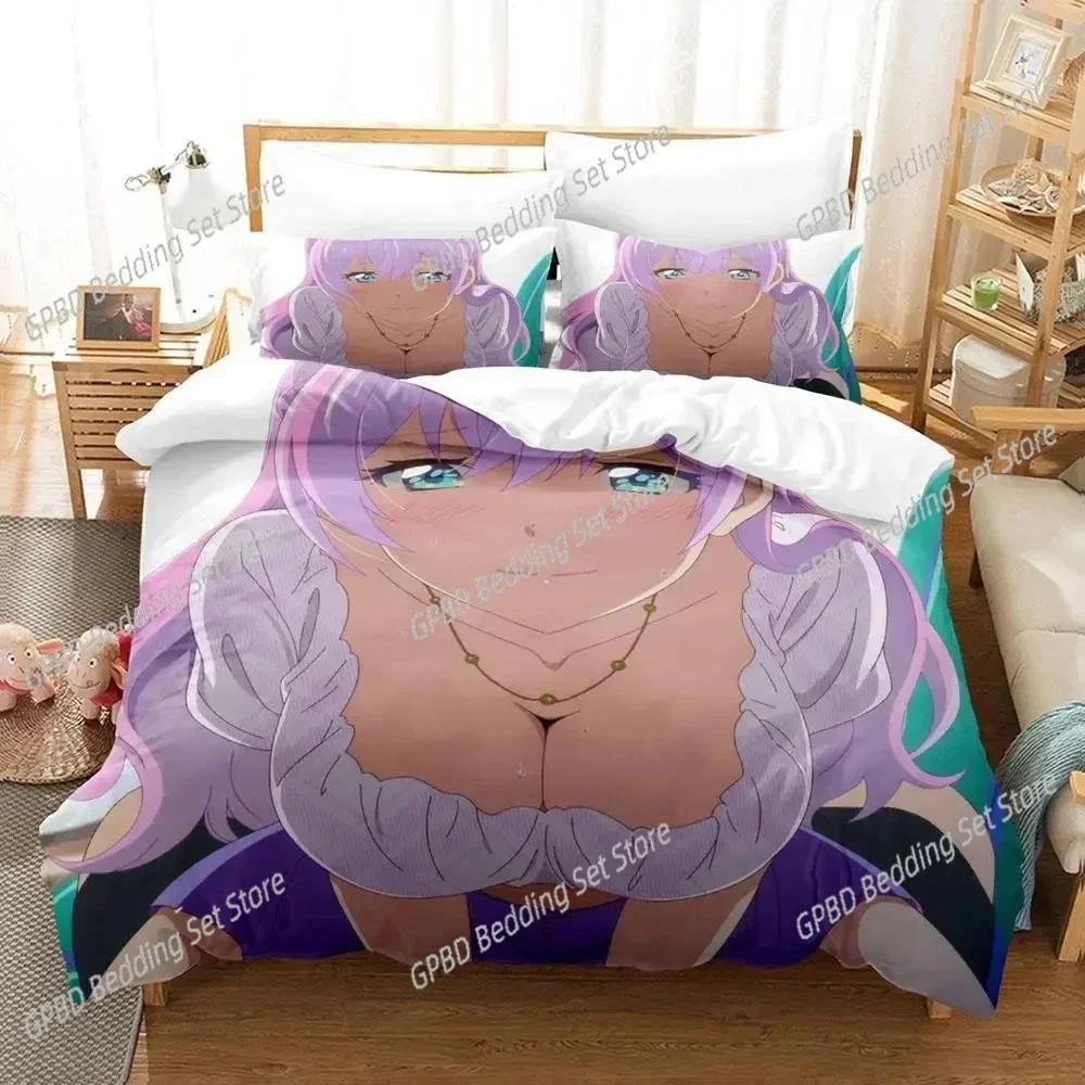 Anime More Than a Married Couple But Not Lovers 3D NEW Duvet Cover Pillowcase Bedding Set Adult Girl Bedroom Single Double Large