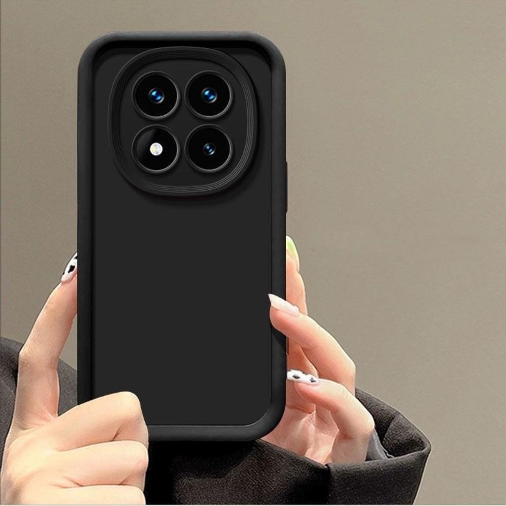 Fashion Minimalism Pure Color Soft TPU Case For Redmi Note 15 Pro Plus 14 Pro Skin-friendly Camera Full-protect Shockproof Cover