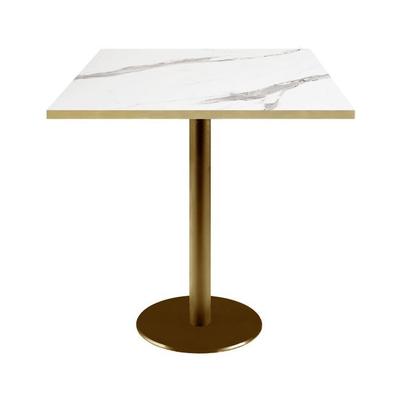 Table 70 X 70 Cm Rome Bistro White Marble