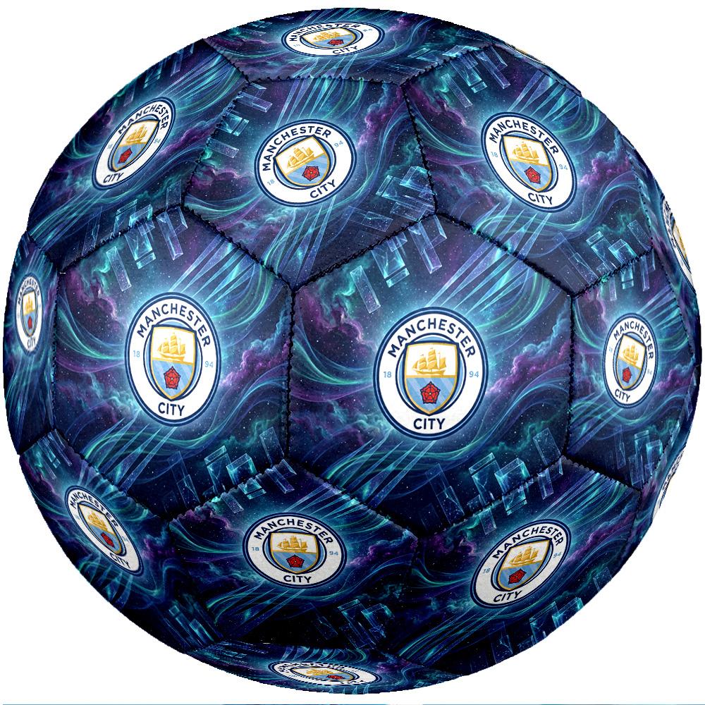 Manchester City Theme soccer ball Size 5 Soccer Ball Soft Touch Professional Training Football for Outdoor Sports