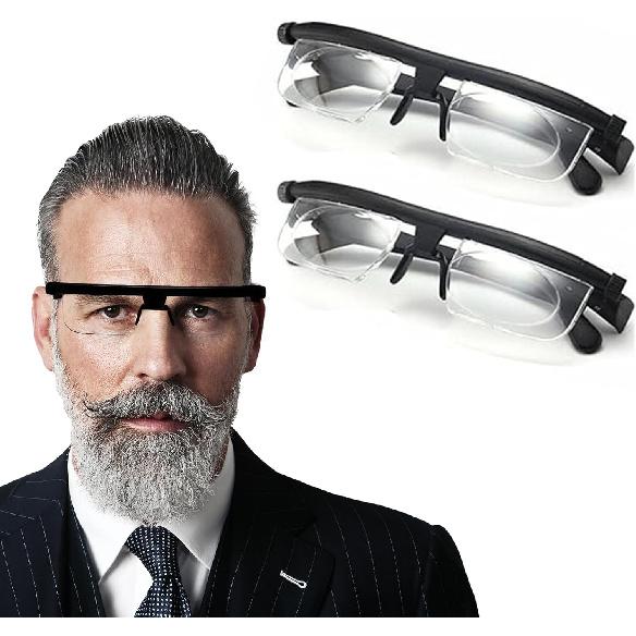 Гибкие очки с регулируемым фокусом Dial Vision, Гибкие очки с регулируемым фокусом Dial Vision, Очки для зрения с регулируемым зрением для близи