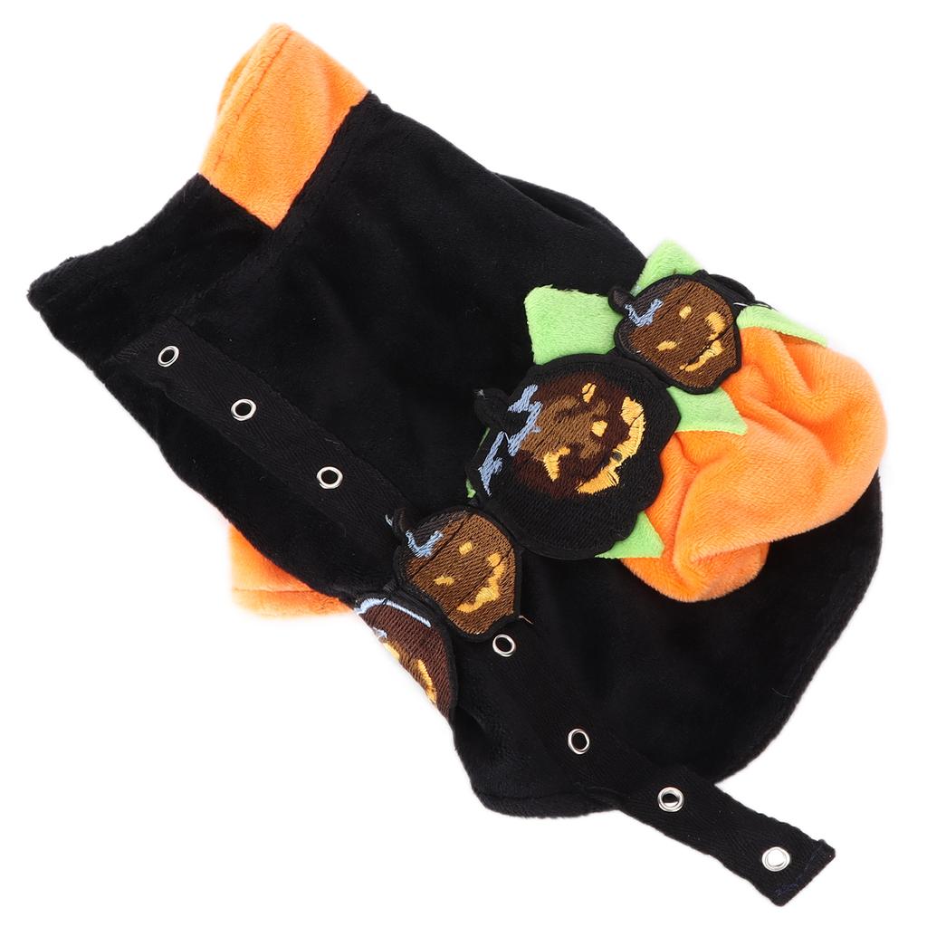 Dog Halloween Pumpkin Costume Funny Christmas Halloween Cosplay Clothes for Small DogsM