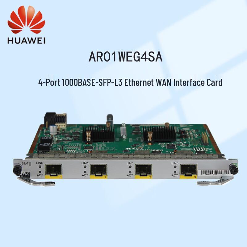 

Huawei AR01WEG4SA 4-Port SFP-L3 Ethernet WAN Interface Card