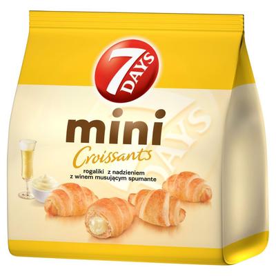 7 Days Mini Croissants With Spumante Sparkling Wine Filling 185 G