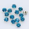 3-10mm Silver Base Hand-Sewn Glass Rhinestones for Clothing, Handbags, Belts, and Accessories