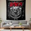 Slayer Tapestry Wall Hanging, Thrash Metal Band, Wall Decor for Bedroom Living Room Dorm