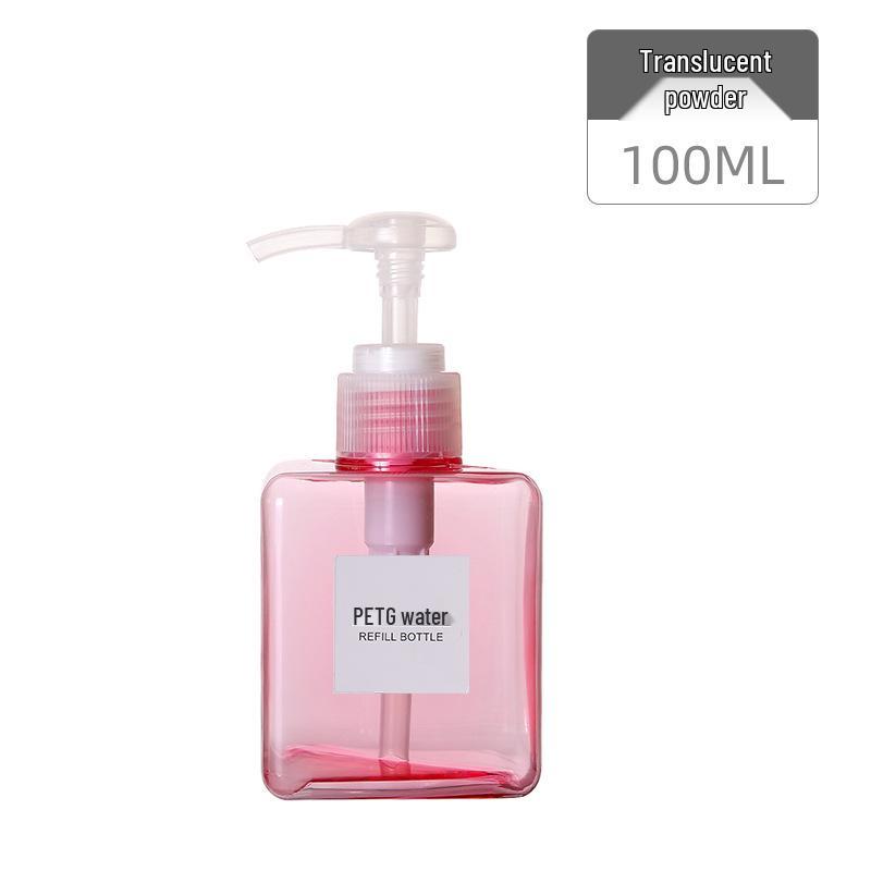 Large Capacity Press-Style Travel Dispenser for Shampoo, Lotion, and Body Wash