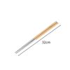 316 Stainless Steel Chinese Chopsticks Heat Resistant Metal Chopstick  Kitchen Tools