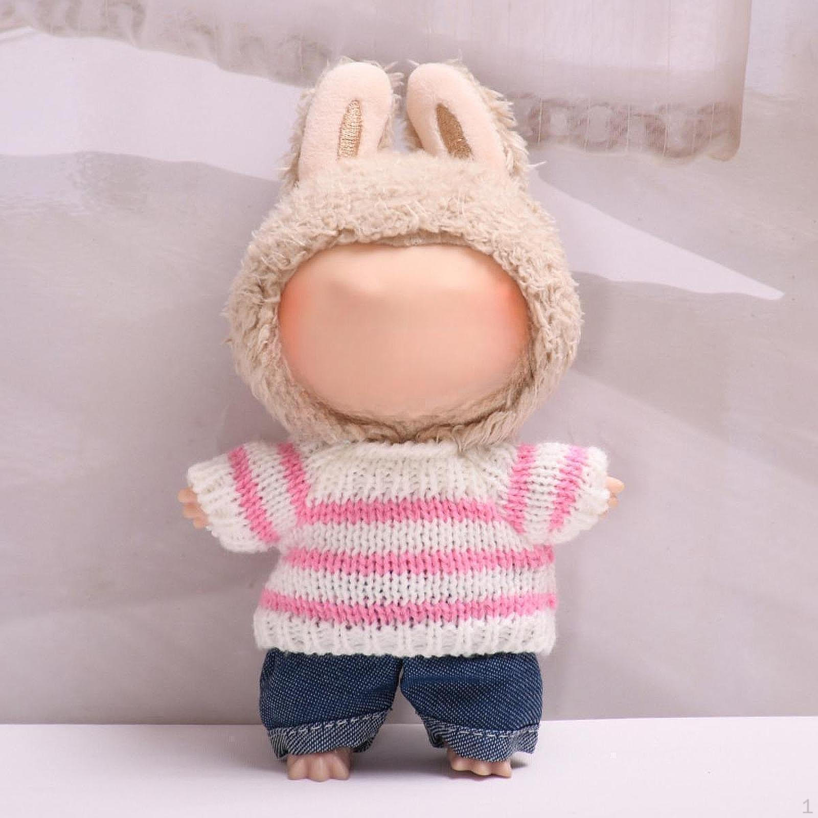 Plush Figure T Shirt Costumes Educational for Little Girls Flexibility DIY Make Your Own Dolls Dress
