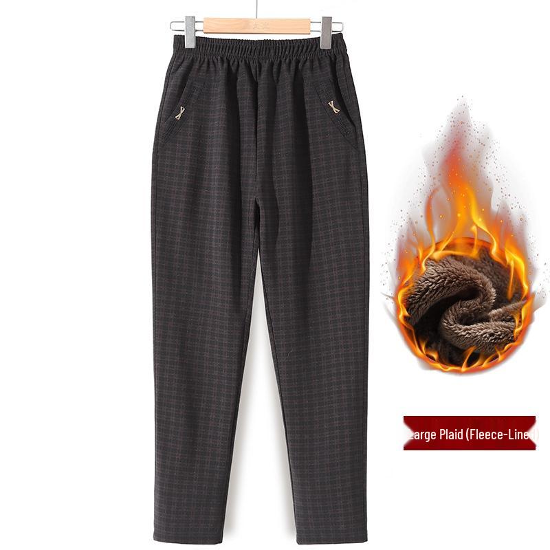 Elderly Women's Casual Loose Straight-Leg Pants - Spring/Autumn