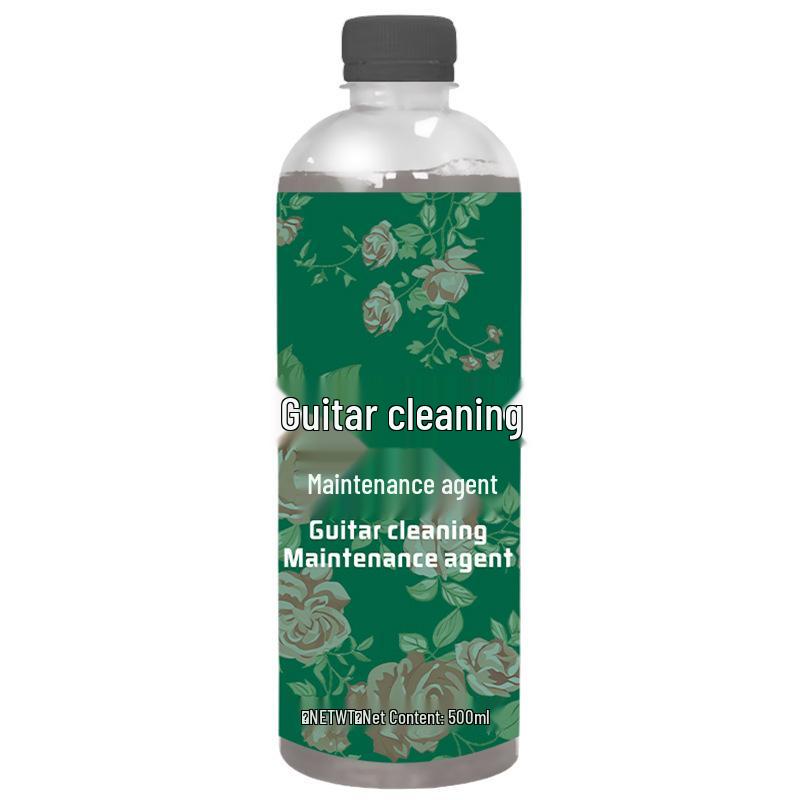 

Folk & Electric Guitar Cleaning and Care Set - Surface Cleaner, Wax, Water Wiping, and Panel Care Liquid.