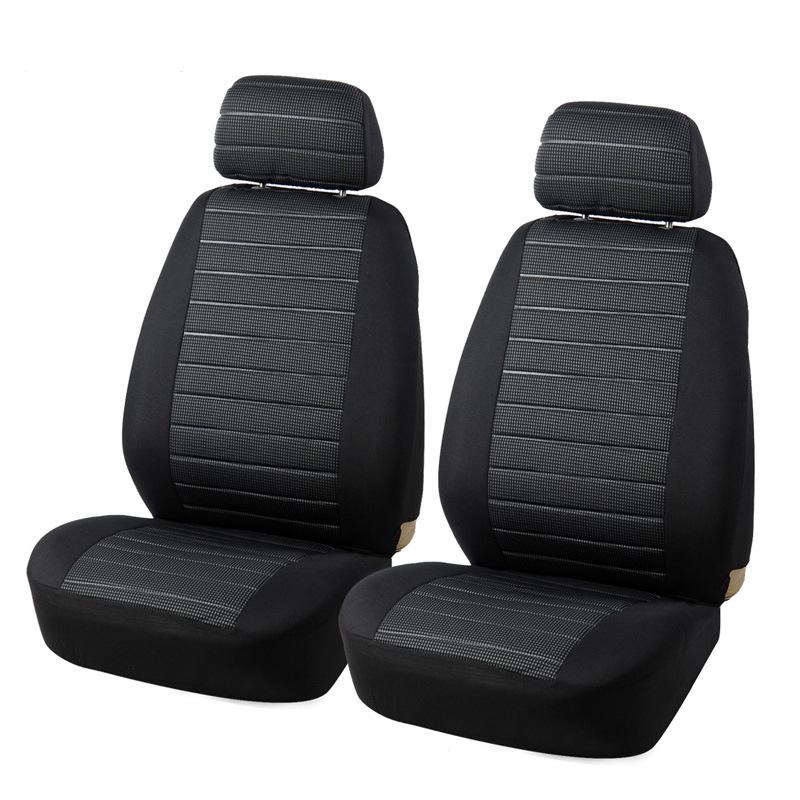Breathable Car Seat Cover All-season Universal Fabric Polyester Simple Seat Cover Interior Car Seat Cover