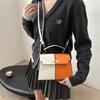 Simple Portable Contrasting Color Niche Design Spring New Trend Fashion Shoulder Bag Personalized Messenger Bag