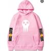 Cartoon Print Hoodie Soul Eater Anime Series Loose Fit Long Sleeve Teens