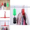 Creative Magic Color Clothes Hanger With Multifunction Design For Home Storage