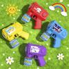 Knyysecq Cute Bubble Gun Children'S Toy Fully Automatic Continuous Delivery Holiday Party Gift Toy Without Battery Bubble Water