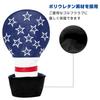 Golf Head Cover Driver Cover Fairway Wood Cover Utility Cover Golf Club Head Cover PU Leather Golf Wood Cover Golf Club Set Head Cover with Number Tag
