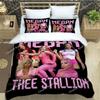 Rapper Megan Thee Stallion Bedding Sets Exquisite Supplies Set Duvet Cover Bed Comforter Set Bedding Set Luxury Birthday Gifts02