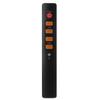 Black 6-key Pure Learning Remote Control for TV STB DVD DVB HIFI TV Amplifier Player Set-top Box Remote Controller