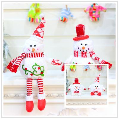 Pupazzo di Neve di Schiuma Statuette Bambola di Natale Ornamento Albero di Natale Regalo di Capodanno Bambola Decorazioni Natalizie per la Casa