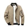 Veste Casual Homme Grande Taille Coupe Ajustée Européenne & Américaine pour Printemps & Automne