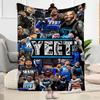 Yeet Jey Uso2 Blankets are suitable for living rooms,making them an ideal choice for outdoor travel and gifts.