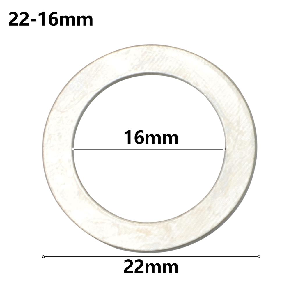 16/20/22/25,4/30/32mm Kreissäge-Ring für Kreissägeblatt-Umrüstungsring Trennscheibe Innenloch-Adapterringe