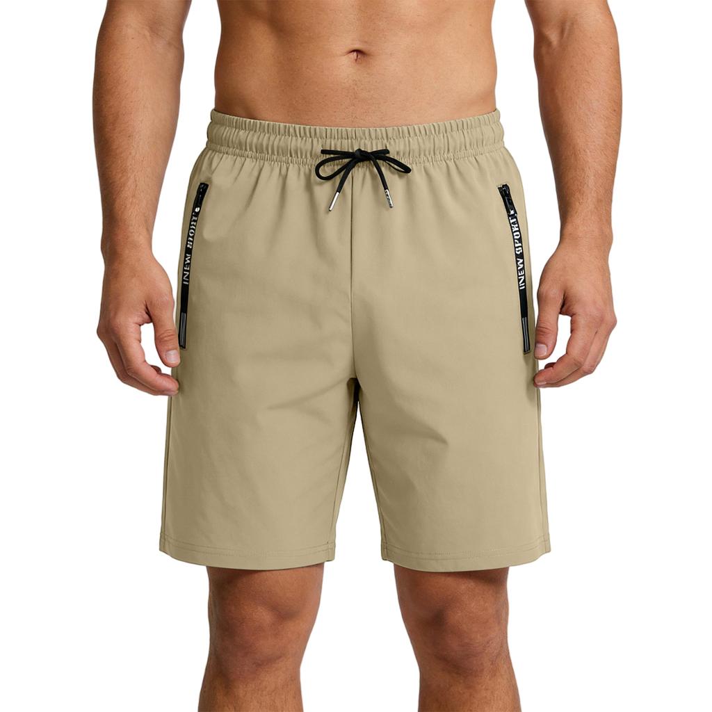 Men's Athletic Gym Shorts Quick Dry Workout Casual Running Shorts With Pockets