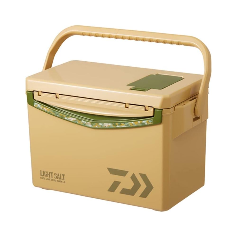 Daiwa Cool Box 22 Cool Line Alpha GU1500X LS Beige 15L for Fishing Outdoor Camping