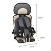 Baby Car Seat Cushion Support Travel Harness Children Cushions Brown
