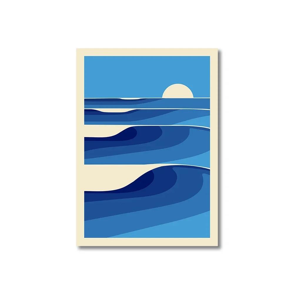 Vintage Pink Cartoon Print Canvas Posters Wall Art Poster Home Decor Canvas Print Painting  Living Room Bedroom Decor Unframed