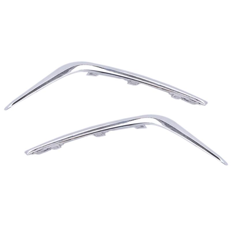 Car Front Bumper Fog Lamp cover For Roewe MG 360 MG360 Light Chrome Trim Cover Frame Lid Bezel Hood Grille