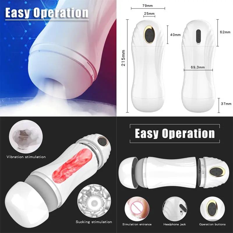 Pussy Automatic Man Automatic Muschie Sensual Doll Soft Artificial Vaginas Male Oral Women Vibrator Fallomite Dildos Sextoy