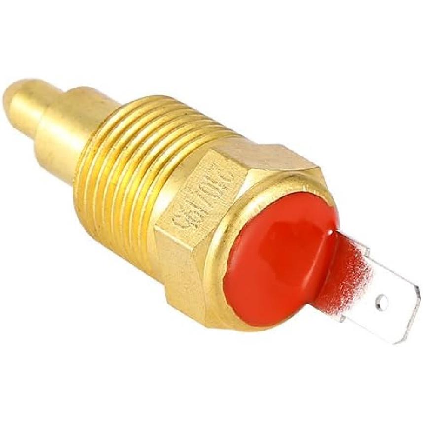 Fan Thermostat Temperature Switch, 210 to 195 Degree Electric Engine Cooling Fan Thermostat Temperature Sensor Switch, Fits 10  12  14  16  Fan Without Pipe Thread