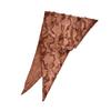 Silk scarf new tie-dye old retro versatile solid color neck protection small scarf shawl cotton and linen triangle scarf waist tie