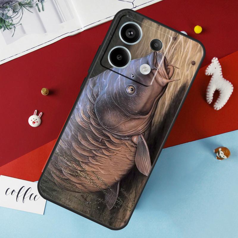 CARP FISH FISHING Case For Xiaomi Redmi Note 14 Pro 13 12 11 10 15 Pro Plus Redmi 15 14C 10C 12C 13C 15C Cover
