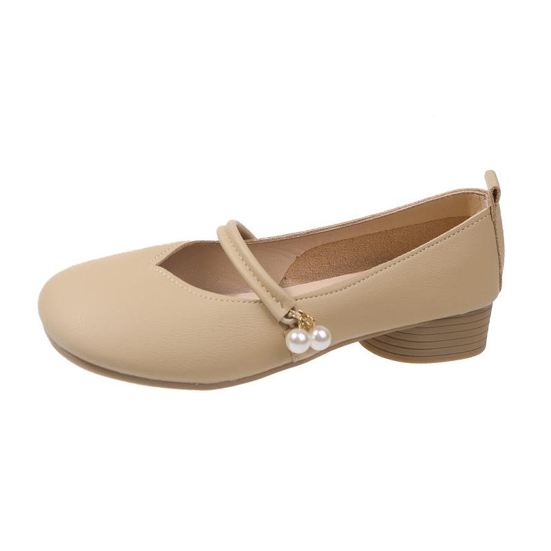 Mary Jane Versatile 2025 Round Toe Buckle Flats: Comfortable Soft Sole  Upper for Women 38