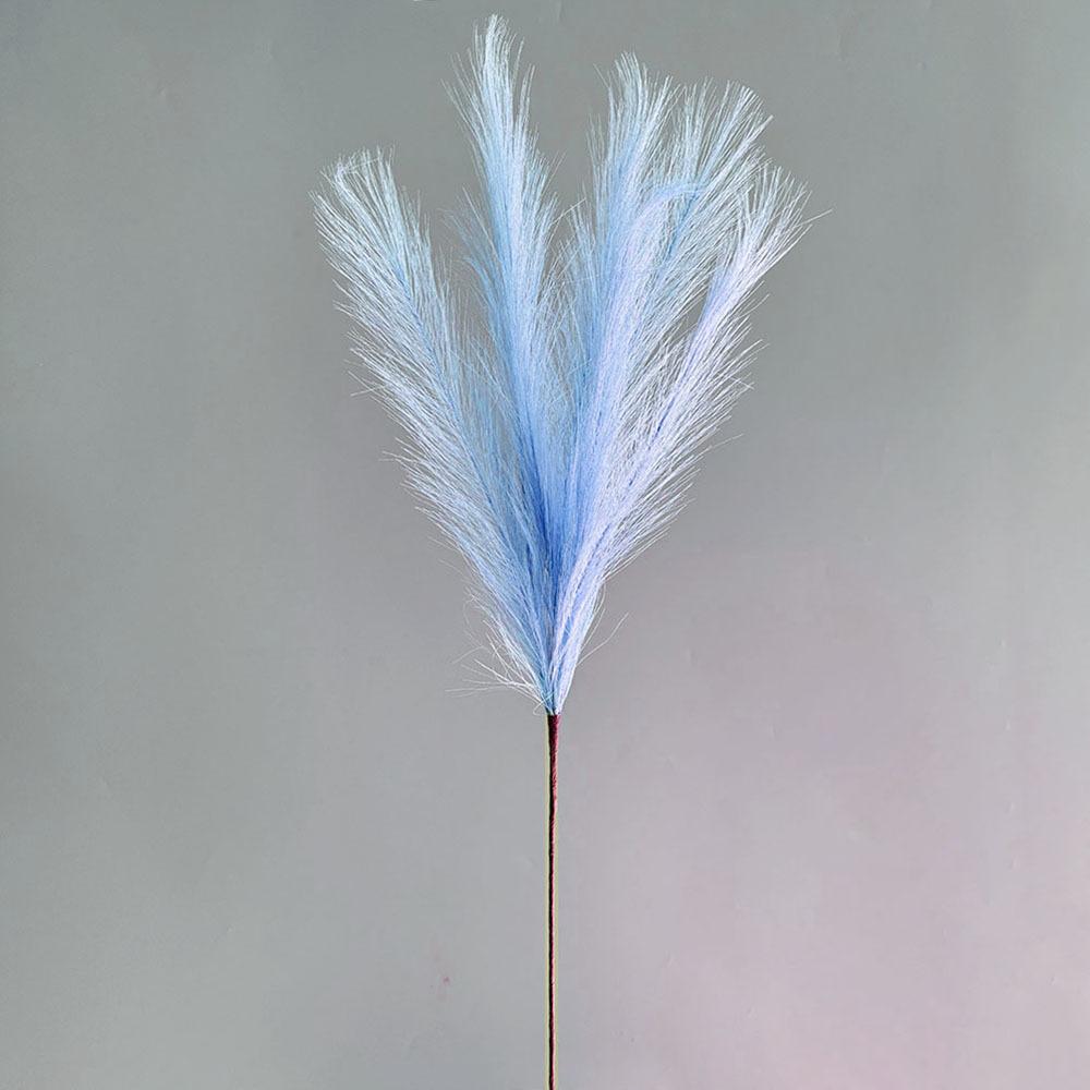 55CM 5/10/20PCS Fluffy Pampas Grass Boho Decor Flower Fake Plant Reed Simulated Wedding Party Home Decoration Artificial Flowers