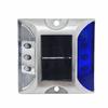 Solar Powered Solar Road Stud Light Outdoor Lighting Portable Traffic Marker Light Durable Square Shape LED Ground Light Highway