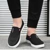 Men's Casual Shoes Platform Soft Soled Thick Soled Men's Shoes Casual Wear Resistant Anti Slip Lightweight Work Canvas Shoes