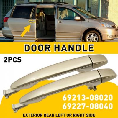 2 STÜCK Für 2004-10 Toyota Sienna Hintertürgriff Links Rechts Außen Außen EXV