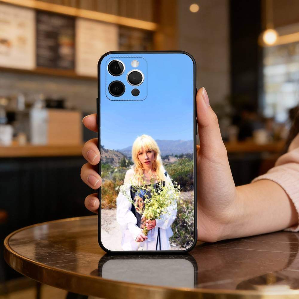 

Singer Carly Rae Jepsen Soft Silicone Black Cover,Phone Case For iPhone 17,16,15,14,13,12,11 Plus,Pro Max,XS iPhone15plus