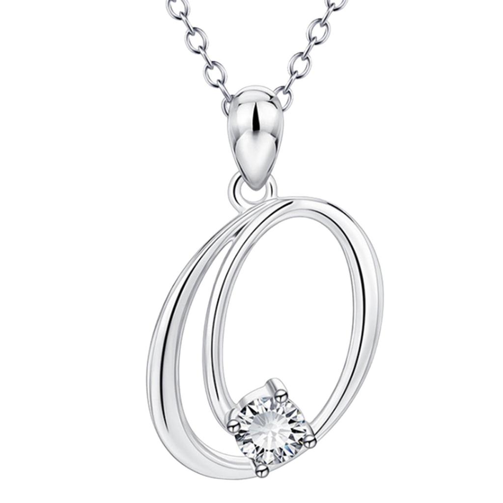 26 English Letters Fashionable Diamond Pendant Popular Items Necklaces