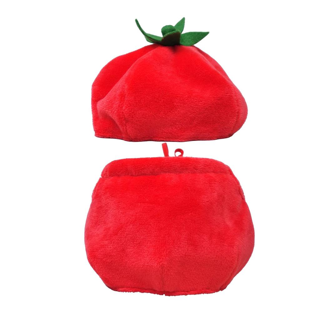 Naitou Design Plush Costumer Vegetable Series Tomato S Plush Toy Clothes Fits Plush Toys: Head Circumference Approx. 18cm  Waist Circumference