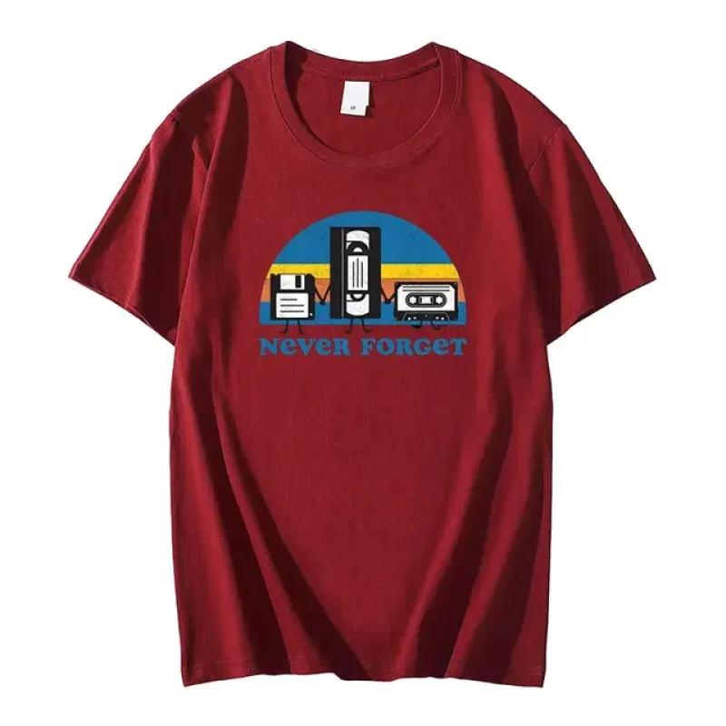 

Забудьте саркастическую графическую музыку, забавную футболку с принтом, мужскую свободную футболку большого размера, повседневную дышащую одежду с короткими рукавами S