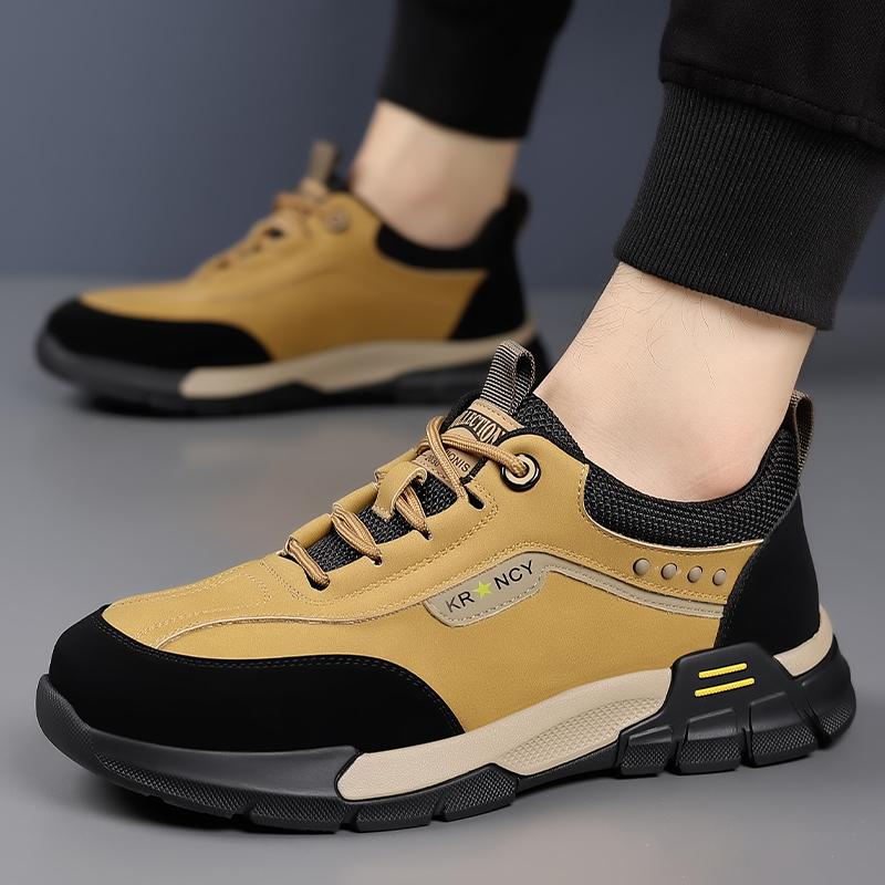 Fashion Outdoor Sneakers Men Shoes Casual Leather Platform Tennis Sports Hiking Luxury Skateboard Designer Fashion Loafers