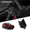 LUCKEASY for Subaru Forester 2025 2026 Armrest Storage Box Center Console Hidden Armrest Tray Organizer Car Accessories Black